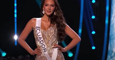 El Espectacular Traje De Gala De Miss Ecuador Delary Stoffers En La