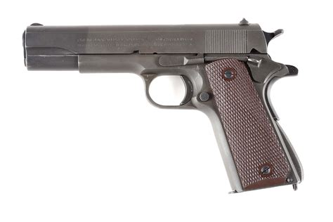Lot Detail C Colt 1911a1 Semi Automatic Pistol With Cardboard Box