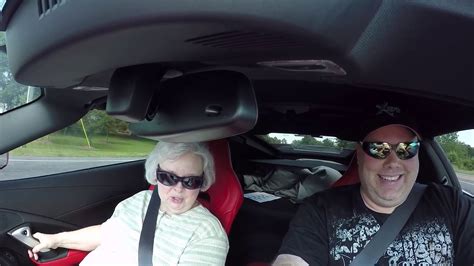 Taking Mom For A Ride In The New C7 Zo6 Youtube