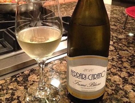 The winery was new on the scene, and hit with full impact. Ferrari-Carano 2009 Fumé Blanc - Glamorous Bite - Clean Eating, Low-carb, Semi-Paleo