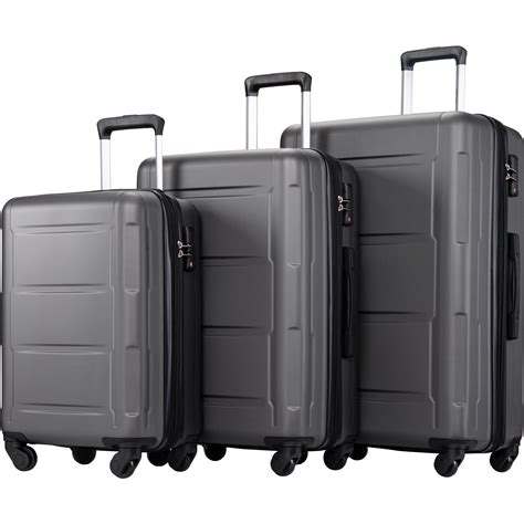 Segmart 3 Piece Luggage Sets On Clearance Segmart Lightweight