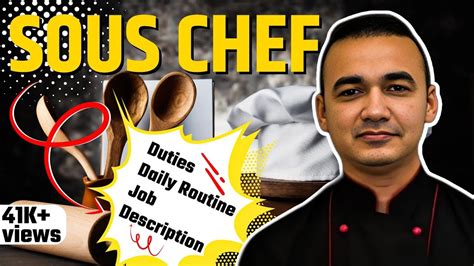 What Is Sous Chef Sous Chef Job Description Daily Duties Of Sous