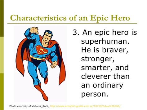 Epic Hero Characteristics