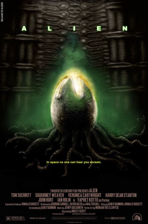 Alien Movie Poster By Elswyse On Deviantart In 2022 Alien Movie Poster Aliens Movie Movie
