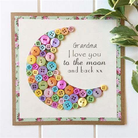 You can have them assist you in making some of their nan's favourite cookies or draw a picture for her. This beautifully handcrafted card was originally designed ...