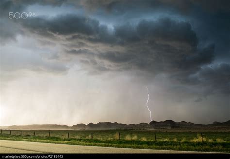 Nebraska Thunderstorm By Bryan Hellman 500px Marketplace