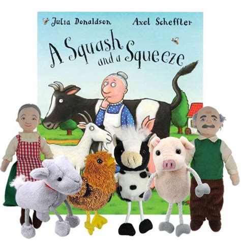 A Squash And A Squeeze Book With Puppets Play Empire