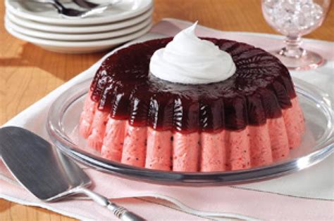Layered Cranberry Mousse Mold Just A Pinch Recipes