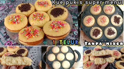 Resep Kue Pukis 1 Telur Tanpa Mixer Super Menul Empuk Banget Pakai