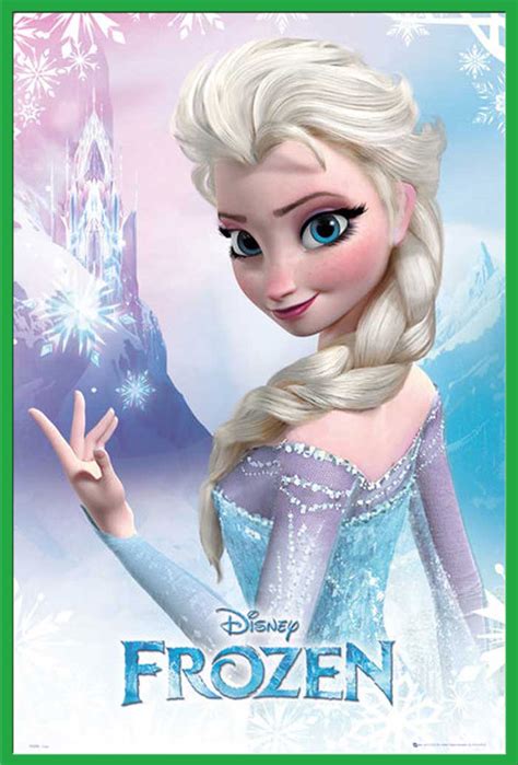 Frozen Elsa Disney Die Eiskönigin Pink Völlig Unverfroren Poster Ebay