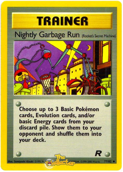Nightly Garbage Run Team Rocket 77 Pokemon Card