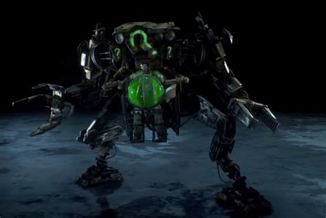 Unlike other thugs, arkham knight's militia are a literal military unit. Image - Riddler mech.png | Arkham Wiki | Fandom powered by ...