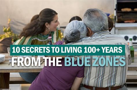 Secrets To Living Years From The Blue Zones