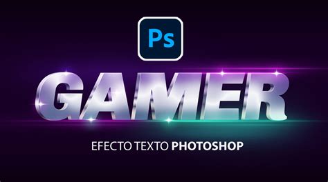 Como Hacer Efecto De Texto En Photoshop Gratis Y Editable Aprende Facil