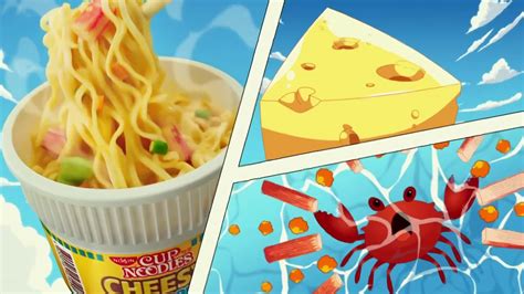 Nissin Cup Noodles Cheesy Seafood Tvc 2020 6s Youtube