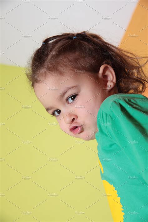 Girl Pouting High Quality People Images ~ Creative Market
