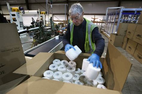 Toilet Paper Production Ramps Up