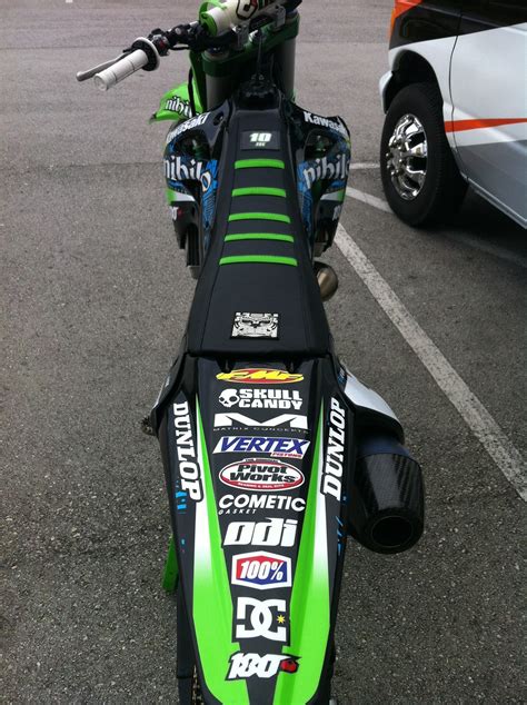 Designed with precision and customized for the best fit. Rob Fox's 2012 KX450F - WMR Nihilo's Bike Check - Vital MX