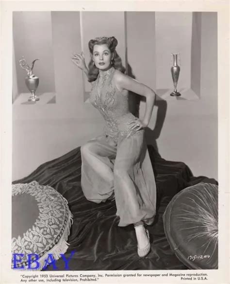 Arlene Dahl Busty Leggy Vintage Photo Desert Legion 4999 Picclick