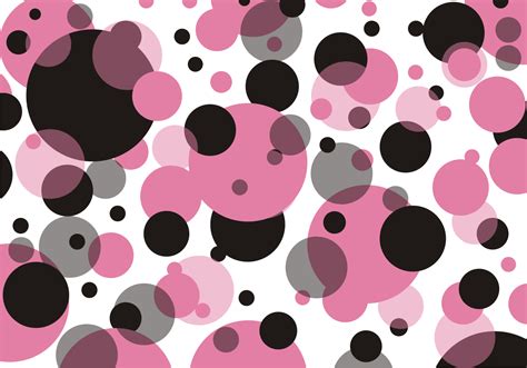 Pink Polka Dots Pattern