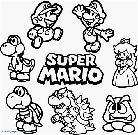 Super Mario Toad Coloring Pages At GetColorings Free Printable