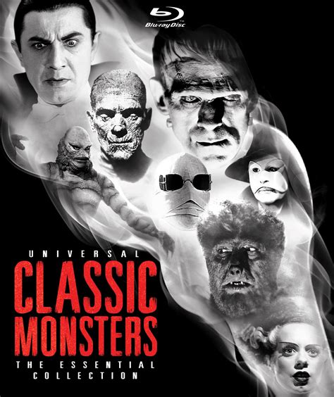 Universal Classic Monsters The Essential Collection Blu Ray Pre Order