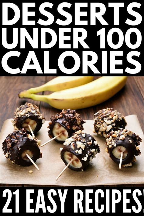 Go ahead, indulge yourself without the guilt with these low calorie dessert recipes. Guilt Free and Delicious: 21 Desserts Under 100 Calories ...
