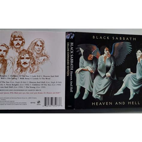 Heaven And Hell Deluxe Edition Remastered Digipak De Black Sabbath