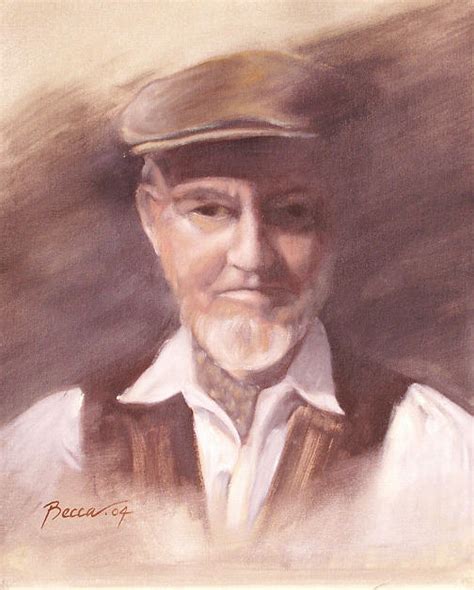 Old Man With Cap Painting By Rebecca Cook Pixels