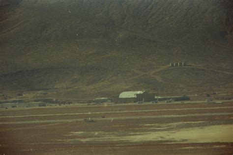 Groom Lake Where The Secret Military Facility Popularly Known As “area