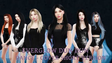 The Sims 4 Everglow Dun Dun Short Dance Cover Download Youtube