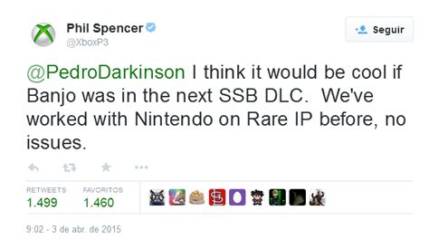 Phil Spencer Supports Banjo Kazooie Super Smash Brothers Know Your Meme