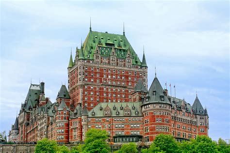 Majestic Chateau Frontenac In Quebec City