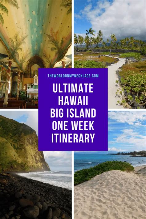 Ultimate Big Island 7 Day Itinerary The World On My Necklace