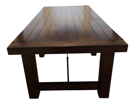 Solid Mahogany Wood Dining Room Table On Wood Dining