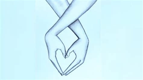 romantic couple holding hands pencil sketch how to draw holding hands step by step youtube
