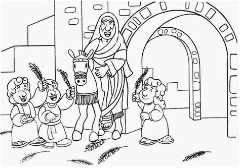 Más dibujos de semana santa. RELIALBA: DIBUJOS PARA COLOREAR SOBRE EL DOMINGO DE RAMOS.