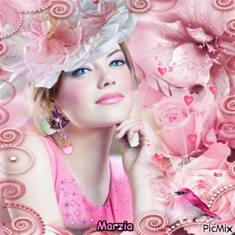 pink woman picmix