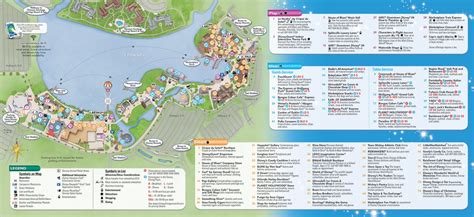 Printable Disney Springs Map Ruby Printable Map