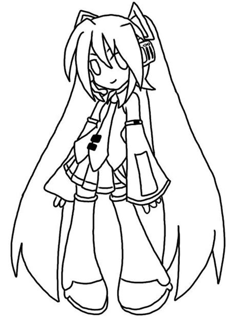 Desenho De Miku Chibi Para Colorir Images And Photos Finder