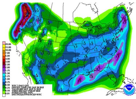 Check The Nws 7 Day Rain Forecast