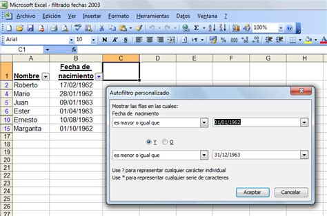 Autofiltro En Excel 2007 Jld Excel En Castellano Usar Microsoft