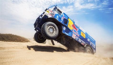 992116 Kamaz Vehicle Rally Dakar Rally Desert Sand Rare Gallery