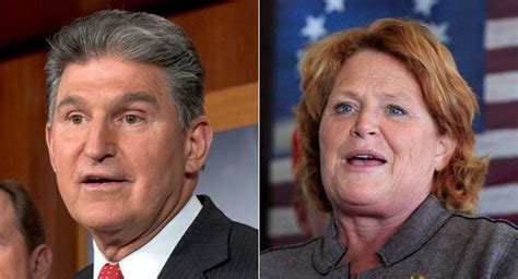 Its Time To Primary Joe Manchin And Heidi Heitkamp And For Democrats