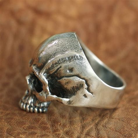 Old Boy Silver Skull Ring For Men Death Or Glory Store