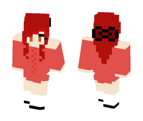 Download Red Girl Minecraft Skin For Free Superminecraftskins