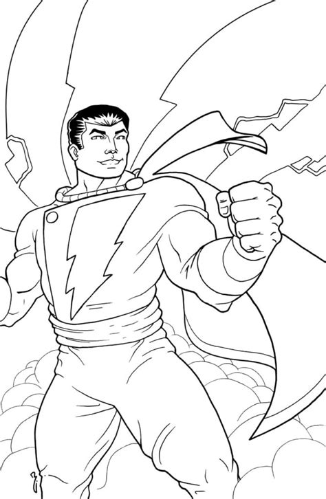 Dibujos De Shazam 3 Para Colorear Para Colorear Pintar E Imprimir Porn Sex Picture