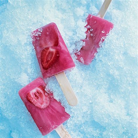 Strawberry And Cranberry Popsicles Recipe Epicurious