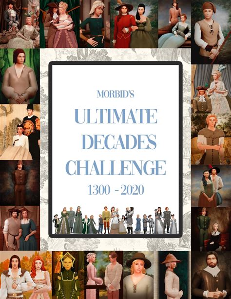 A Collage Of Photos With The Words Worlds Ultimate Decades Challenge