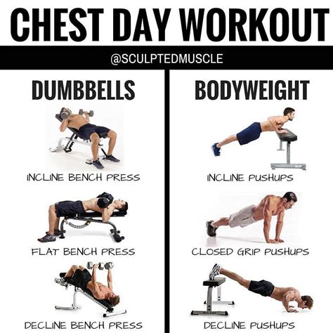 Chest Day Workout The Chest Was A Muscle Group That I Struggled With For Years It Wasnt